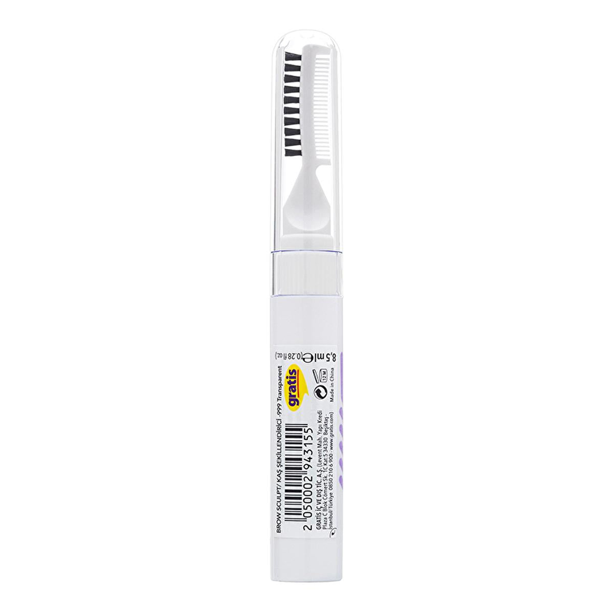 LYKD Eyebrow Shaping Tool - Dual-Function Brush & Comb for Groomed Brows, Eyebrow Brush, Eyebrow Comb, Beauty Tool