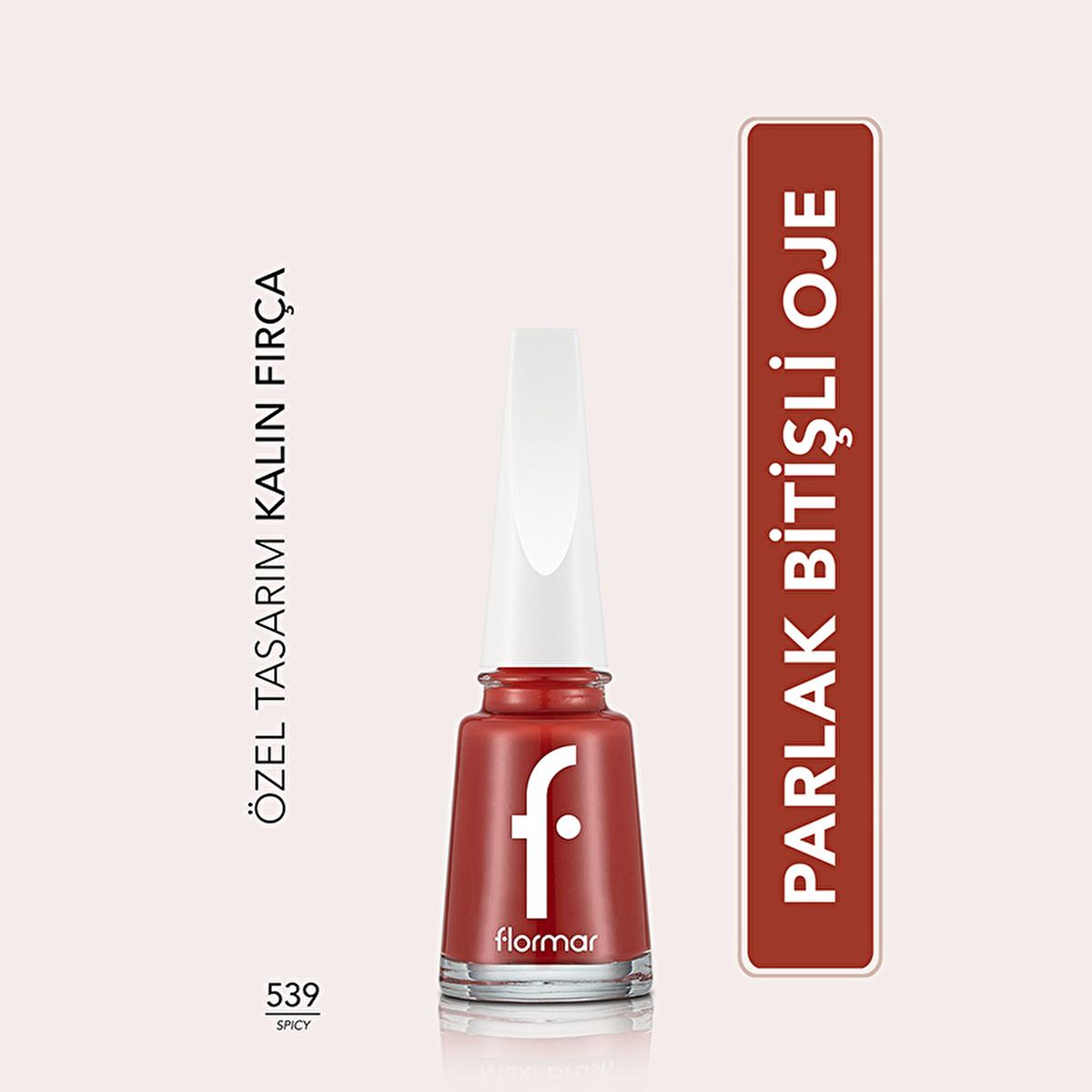 Flormar Nail Enamel - Long Lasting, Highly Pigmented Nail Polish for Healthy Nails