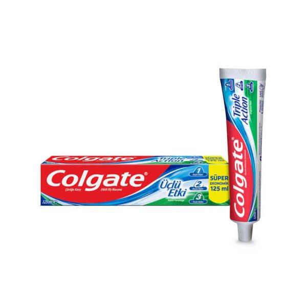 Colgate Triple Action Toothpaste 125ml - Mint Flavor - Anti-Caries, Whitening & Fresh Breath
