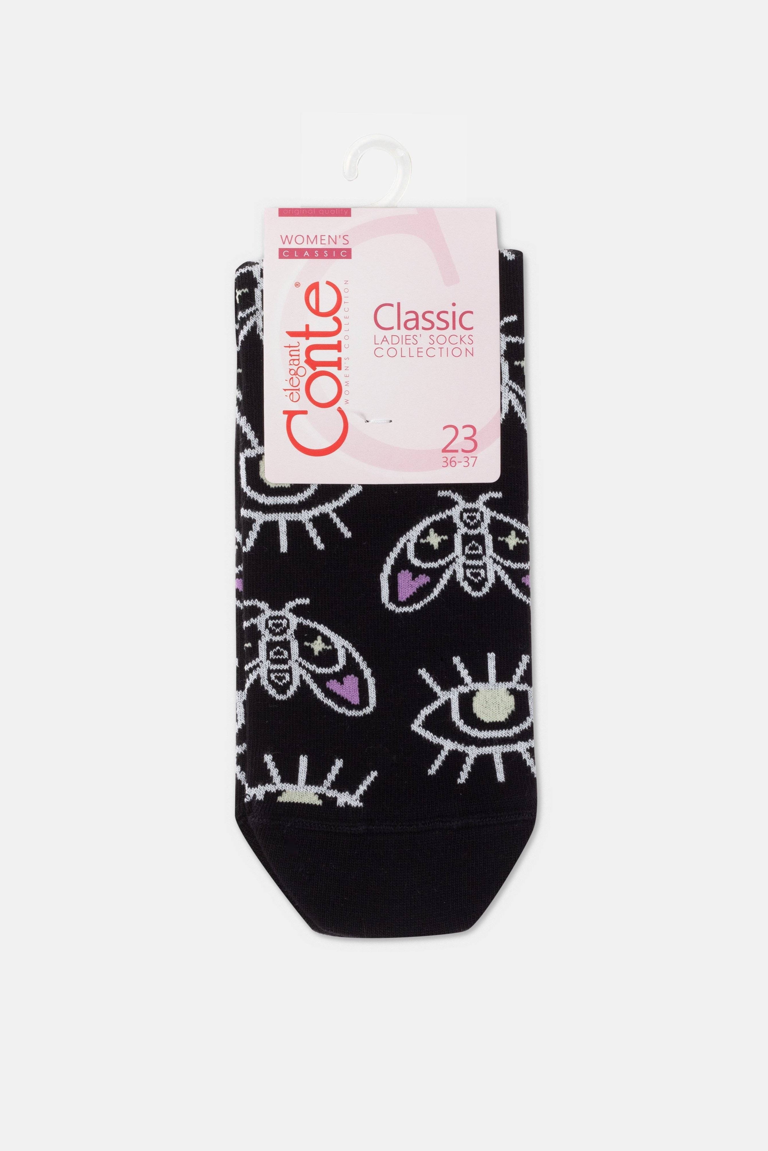 TheRanok.com Conte Cotton Socks Classic - 366 — back view