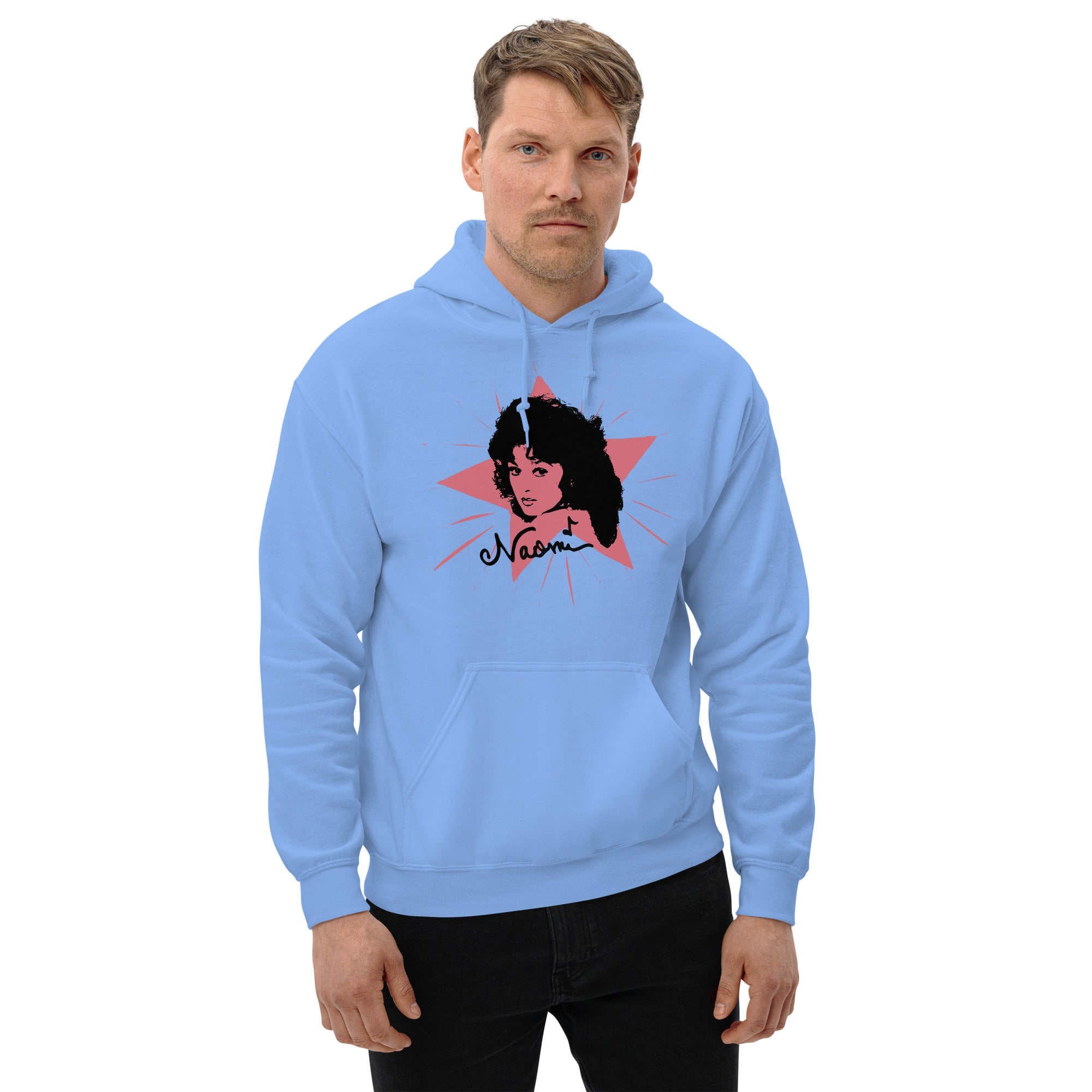 Naomi Judd Legacy Naomi Retro Star Unisex Hoodie — detail close-up