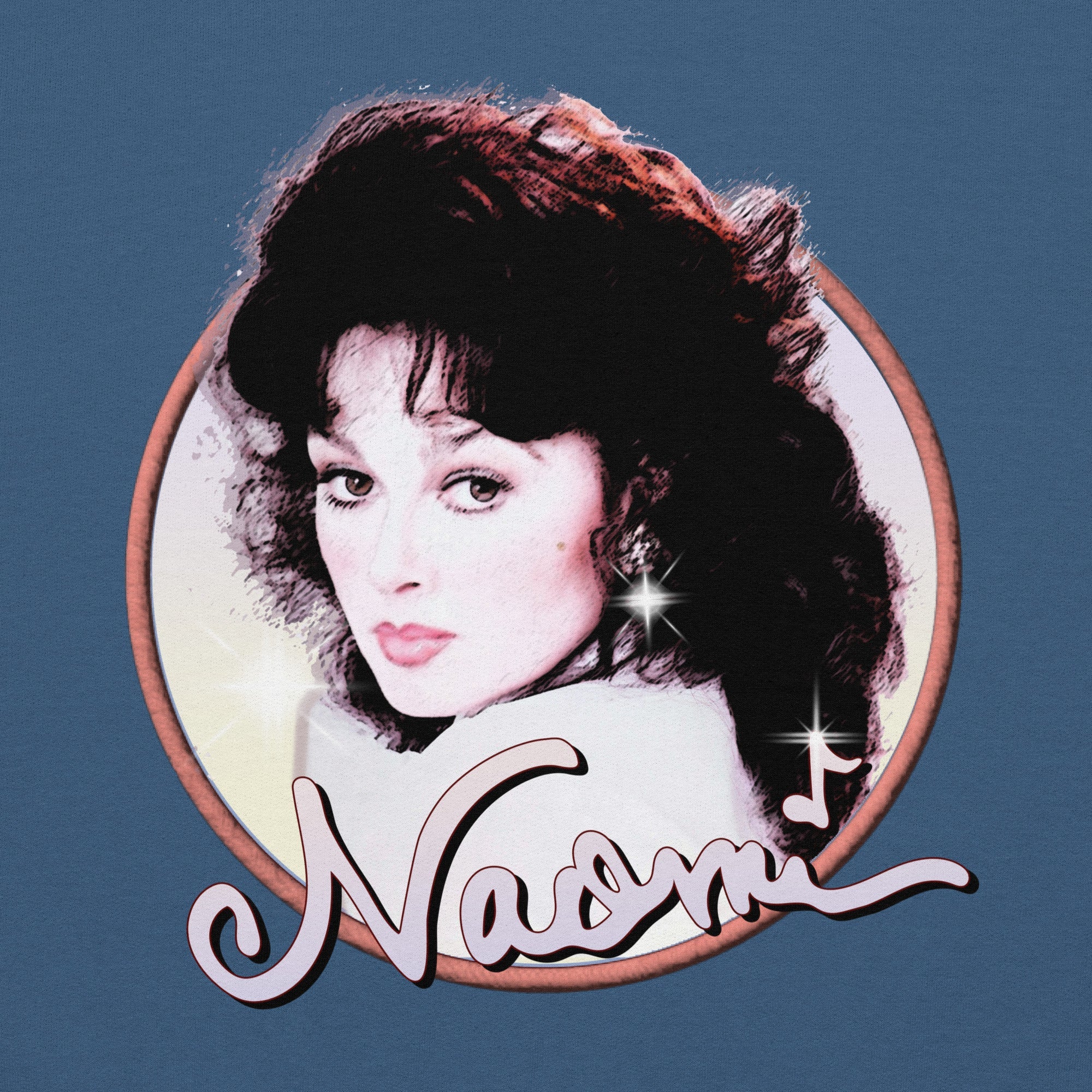 Naomi Judd Legacy Naomi Retro Glow Unisex Hoodie — side view