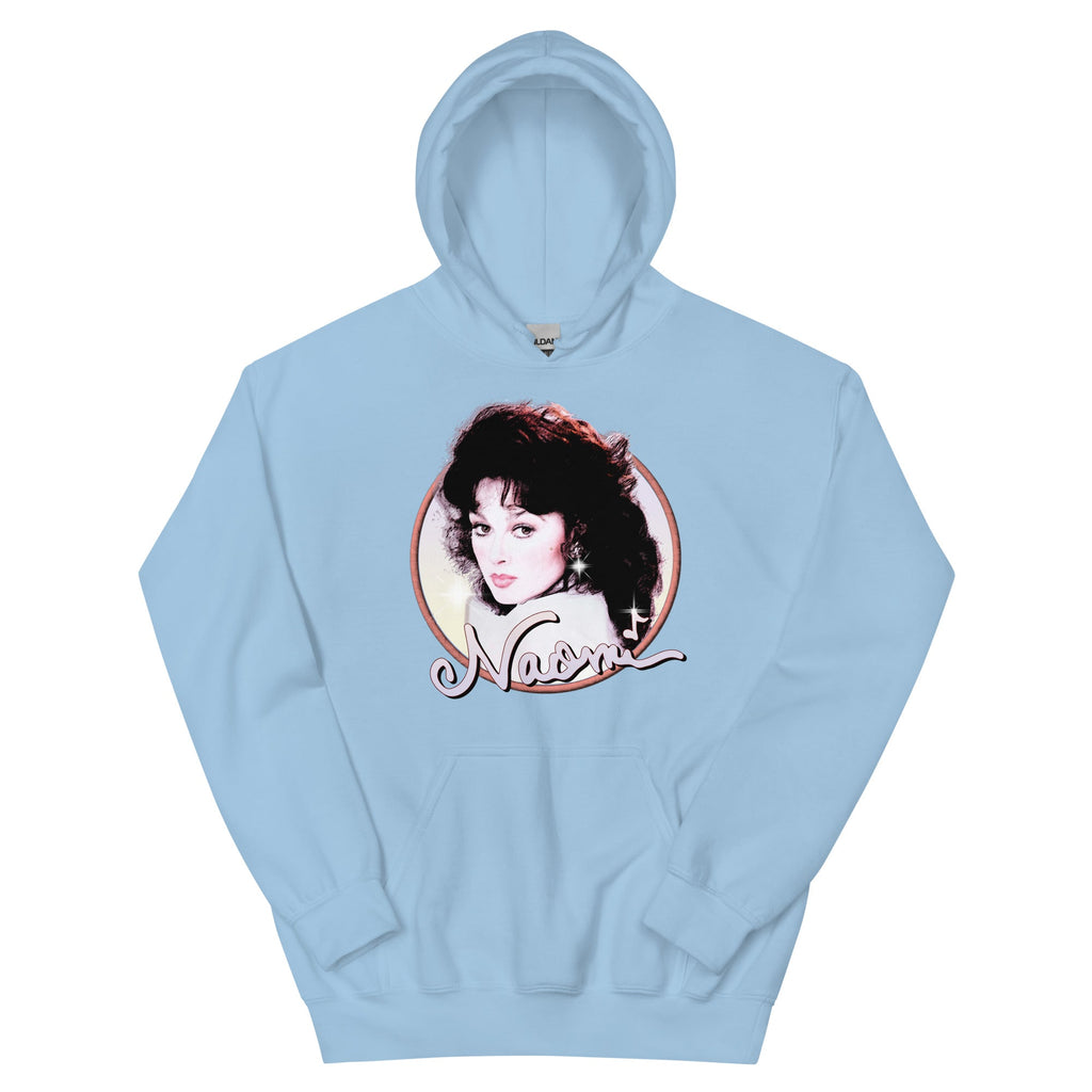 Naomi Judd Legacy Naomi Retro Glow Unisex Hoodie — size reference