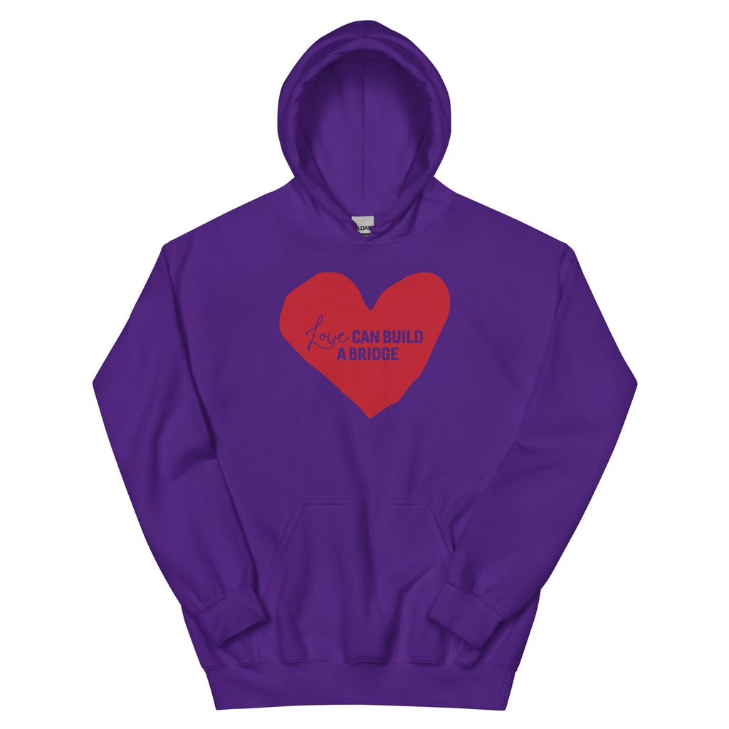 Naomi Judd Legacy "Love Can Build a Bridge" Unisex Hoodie — size reference