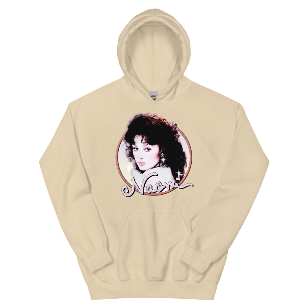 Naomi Judd Legacy Naomi Retro Glow Unisex Hoodie — color detail