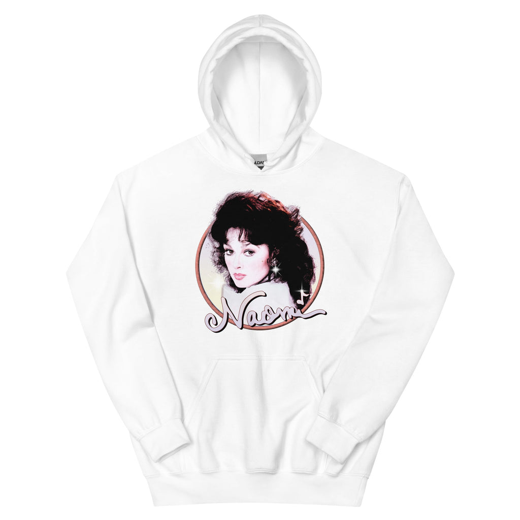 Naomi Judd Legacy Naomi Retro Glow Unisex Hoodie — packaging