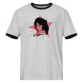 Naomi Judd Legacy Naomi Judd Legacy Naomi Retro Star Unisex Ringer T-shirt — detail close-up