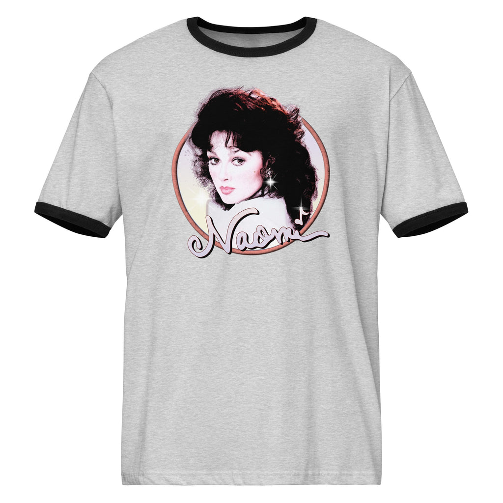 Naomi Judd Legacy Naomi Retro Glow Unisex Ringer T-shirt — side view