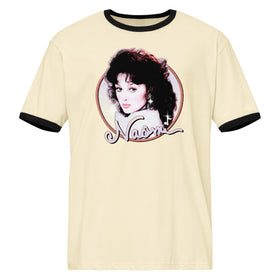 Naomi Retro Glow Unisex Ringer T-shirt