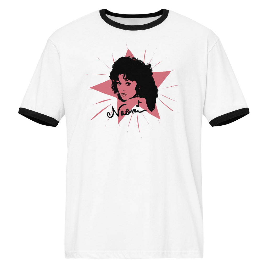 Naomi Judd Legacy Naomi Judd Legacy Naomi Retro Star Unisex Ringer T-shirt — side view