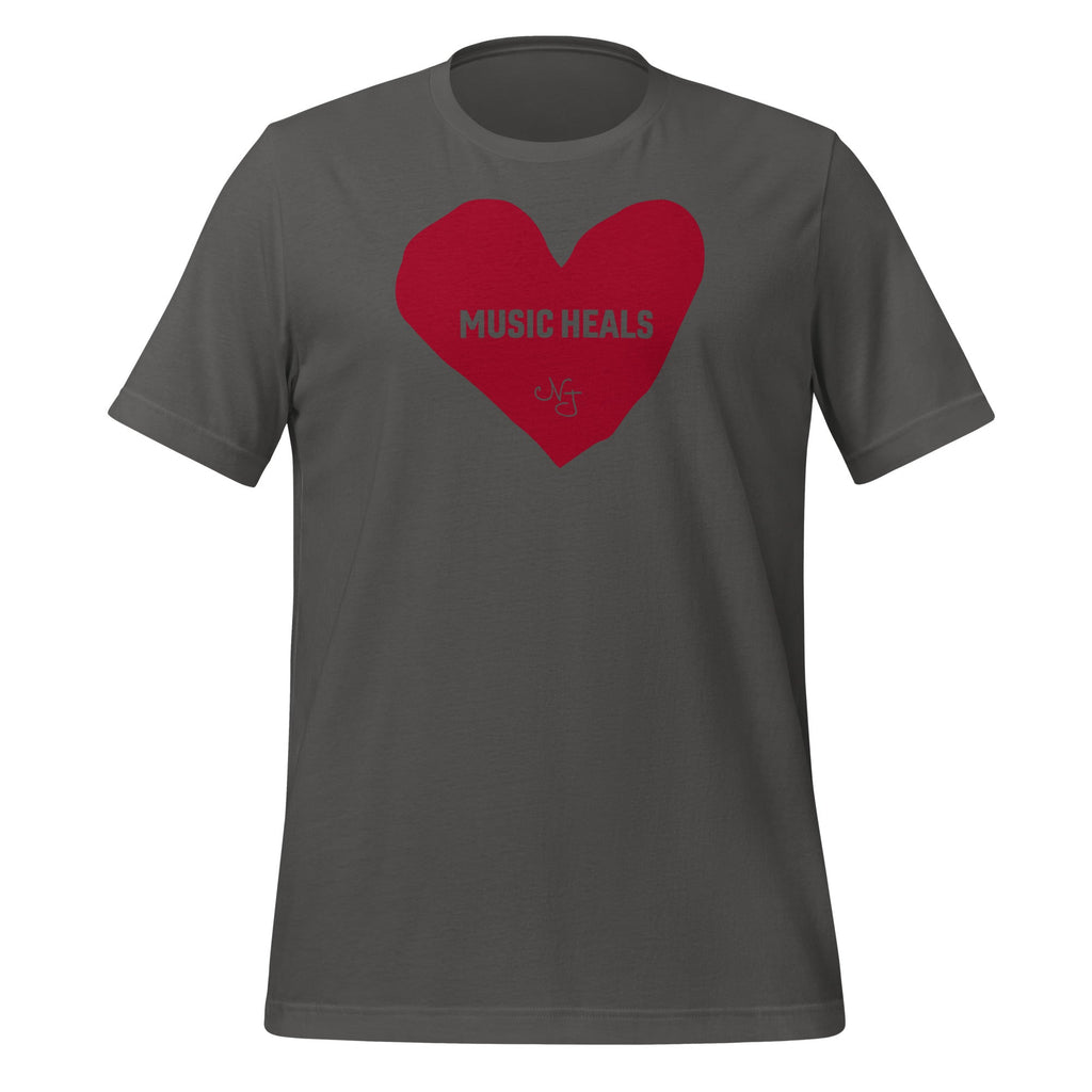 Naomi Judd Legacy Music Heals Unisex T-Shirt — size reference