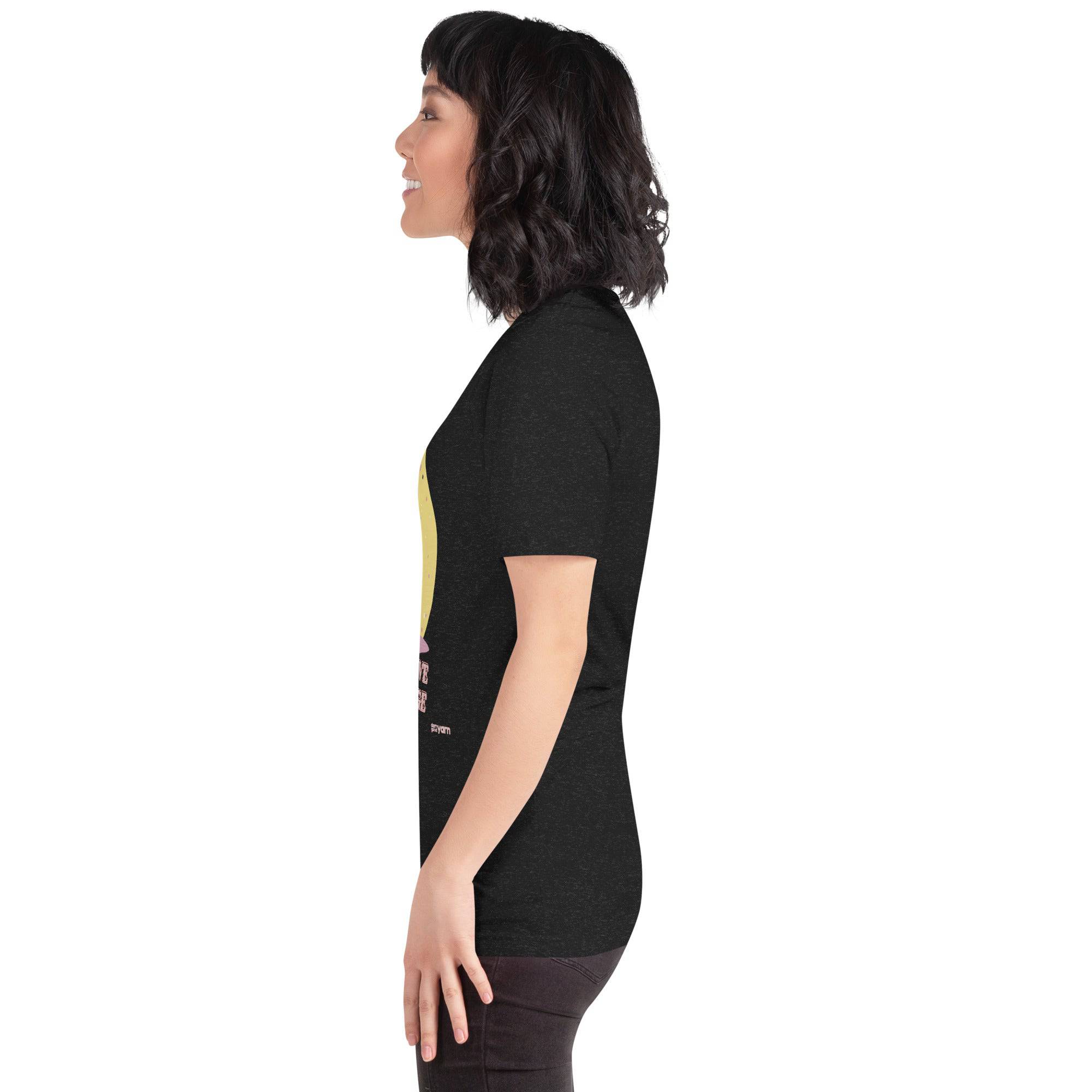 Darn Good Yarn “Yarn is My Love Language” T-Shirt — product category context