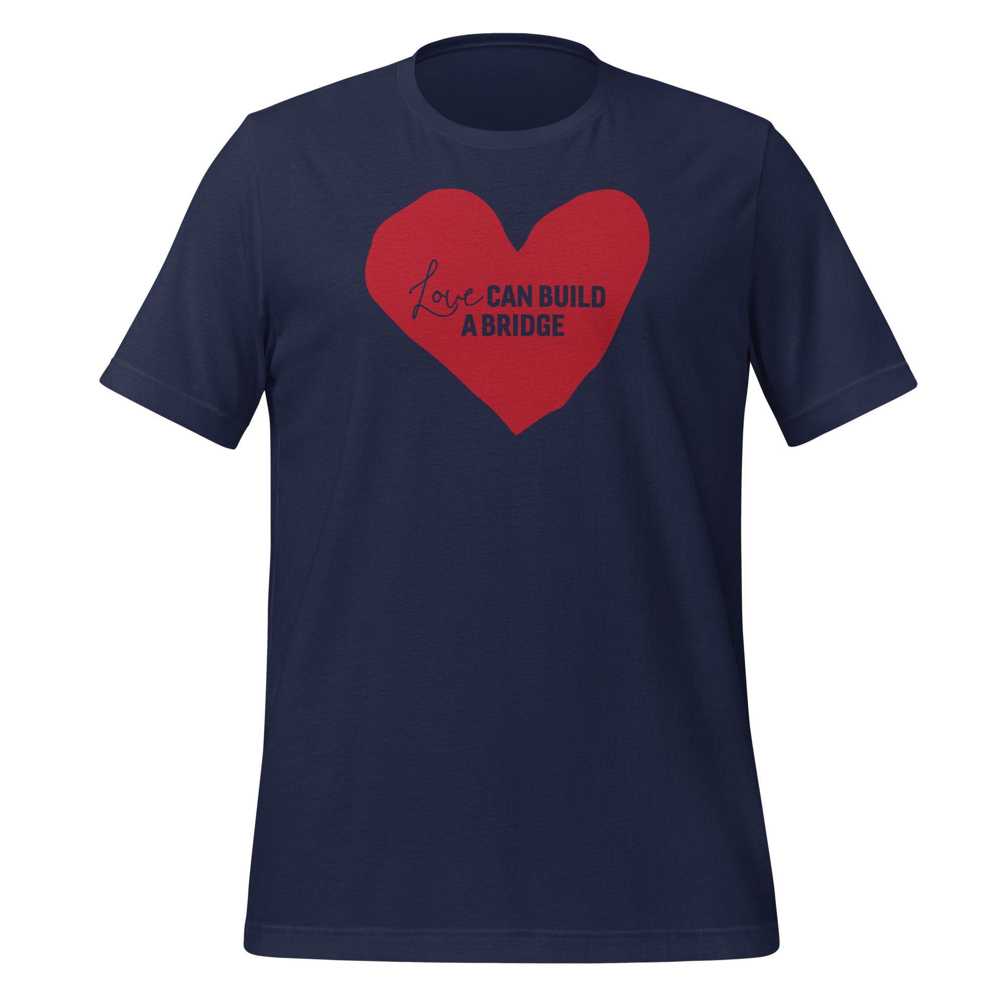 Naomi Judd Legacy Naomi Judd Legacy "Love Can Build A Bridge" Unisex t-shirt — back view