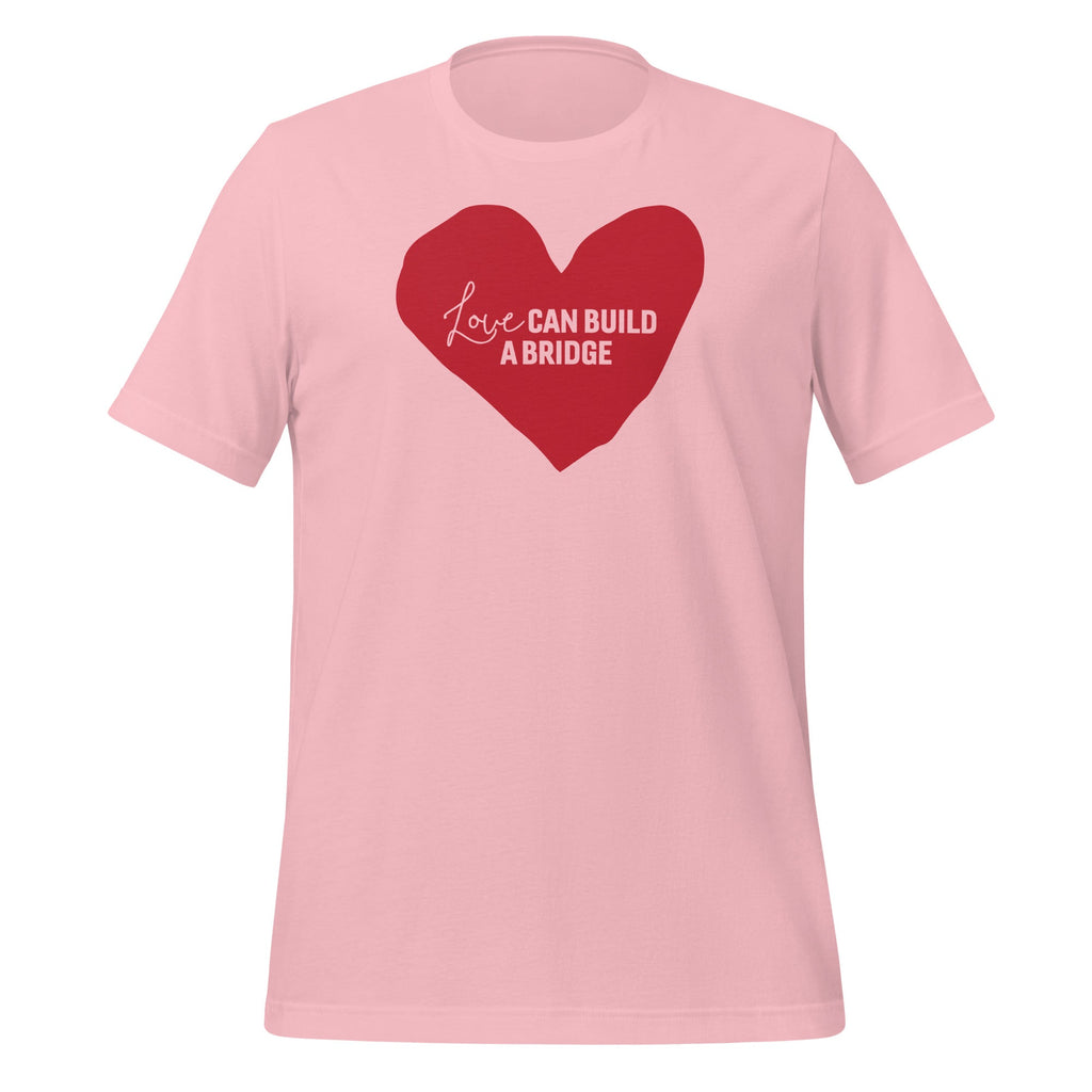 Naomi Judd Legacy Naomi Judd Legacy "Love Can Build A Bridge" Unisex t-shirt — color detail