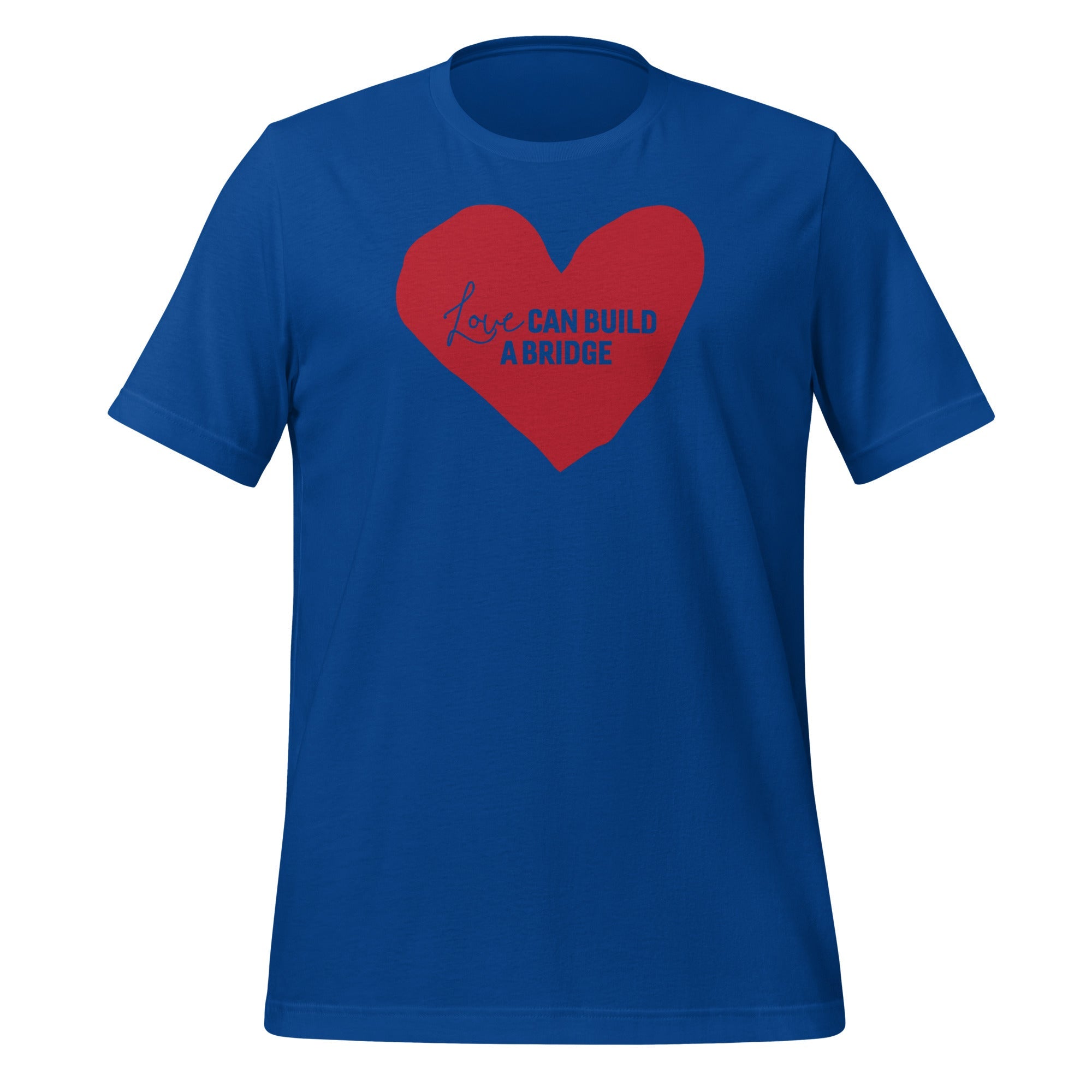 Naomi Judd Legacy Naomi Judd Legacy "Love Can Build A Bridge" Unisex t-shirt — in-use photo