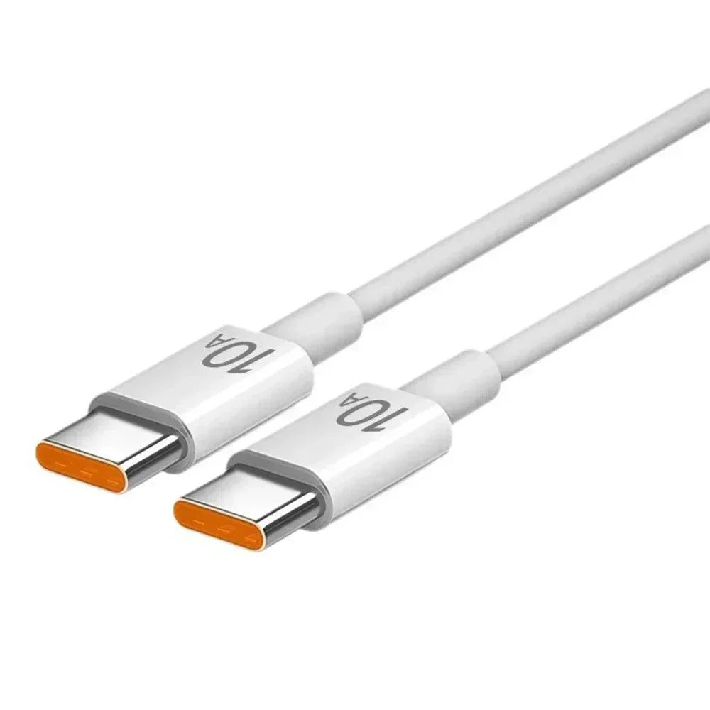Universal 120W 10A Fast Charger PD Dual USB C To Type C Quick Charging Cable High-speed Data Transfer Wire Cord For Samsung Mi