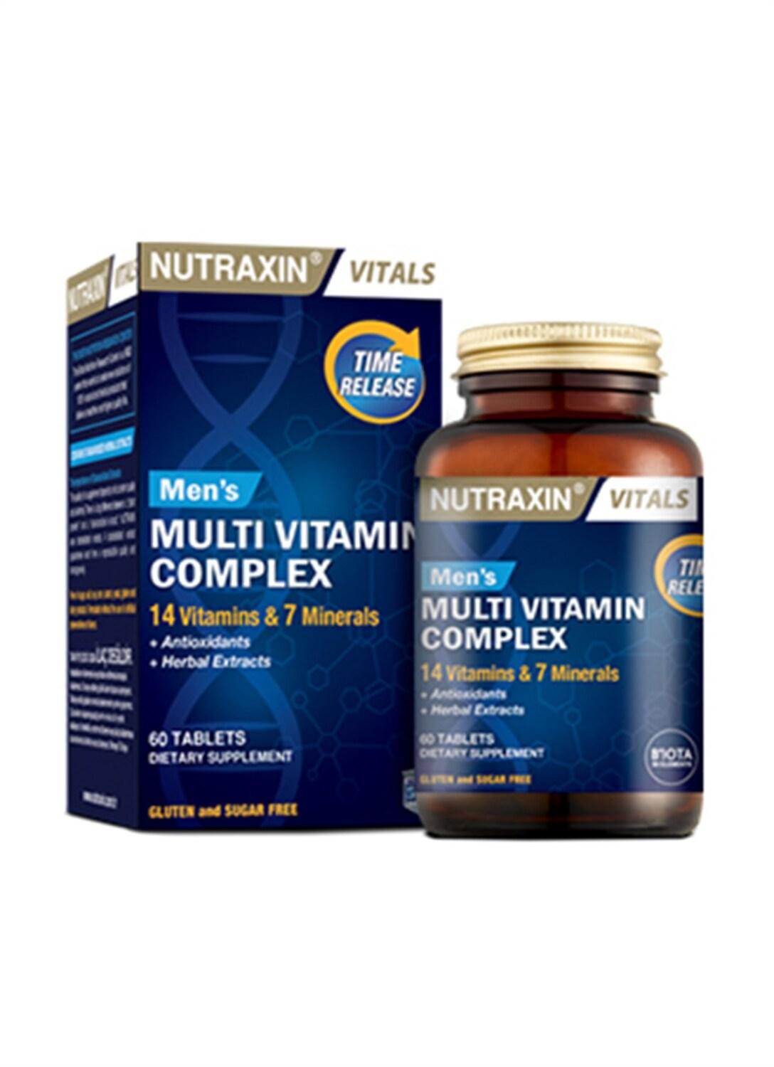 Nutraxin Multivitamin & Mineral Complex for Men - 60 Tablets