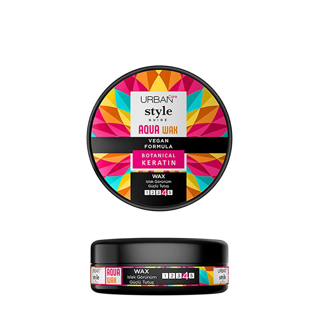 Urban Care Moisture-Resistant Hair Wax for Long-Lasting Style - 3.38 fl oz, Paraben-Free & Natural Ingredients