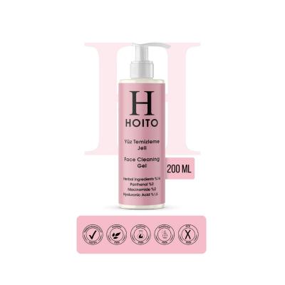 Hoito Face Cleansing Gel 200ml - Gentle Sulfate-Free Facial Wash for All Skin Types