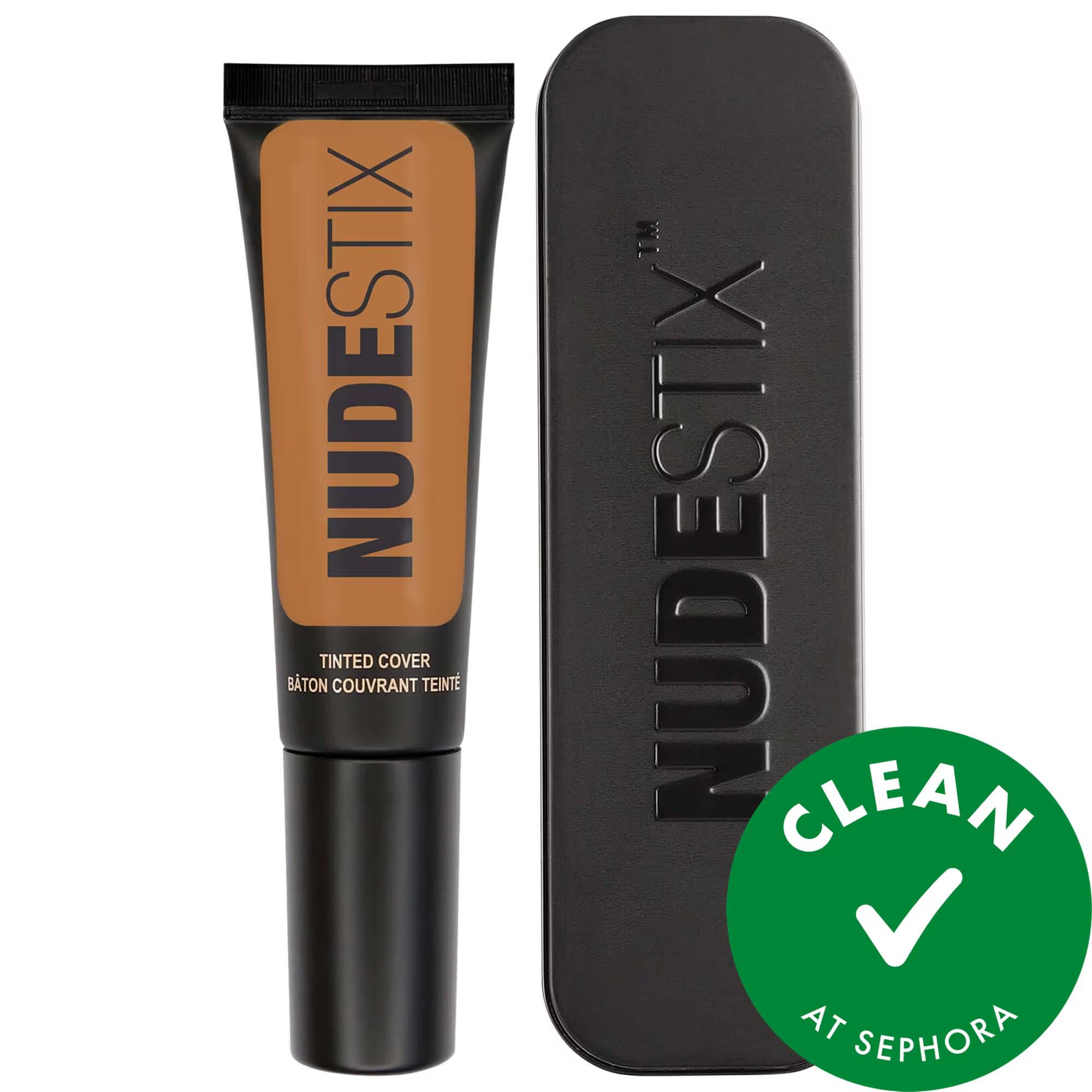 CLEAN Beauty Tinted Cover Liquid Foundation - Natural, Lightweight, Buildable Coverage for All Skin Types - Vegan, Cruelty-Free, Gluten-Free