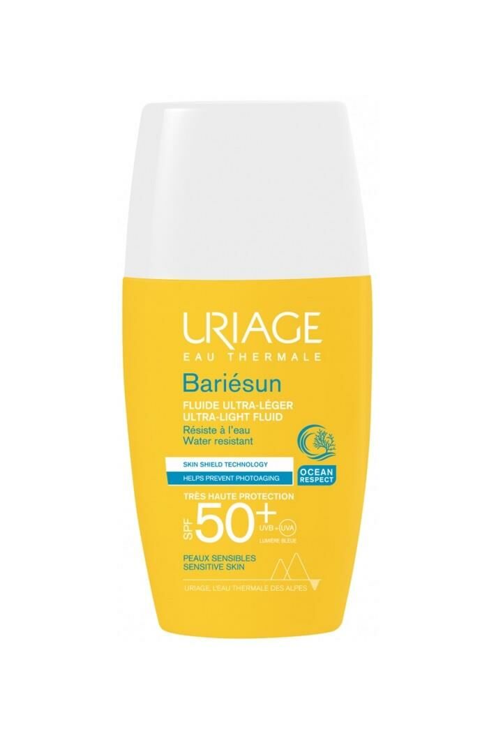 Uriage bariesun ultra light sunscreen fluid spf50+ 30ml