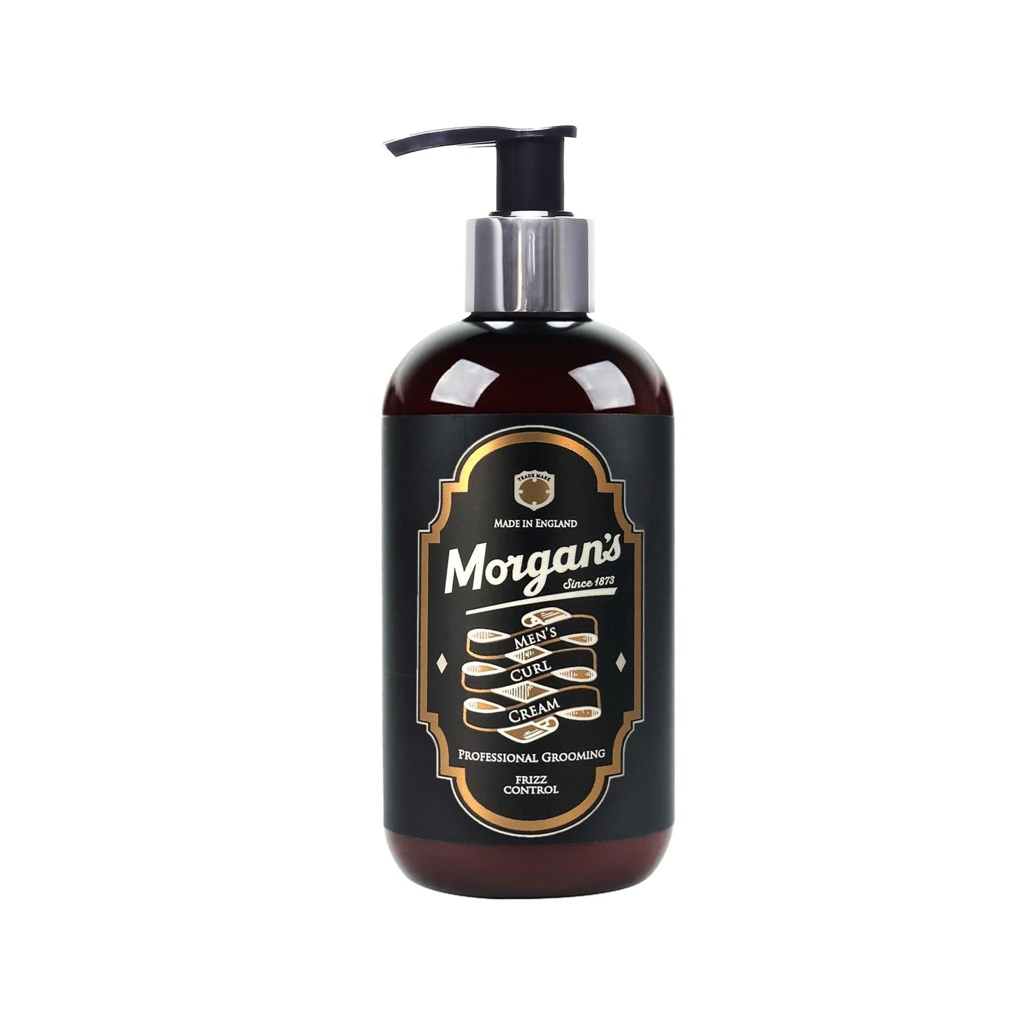 Morgan's Pomade Men's Curl Cream - 250ml, Enhances & Defines Curls for Men