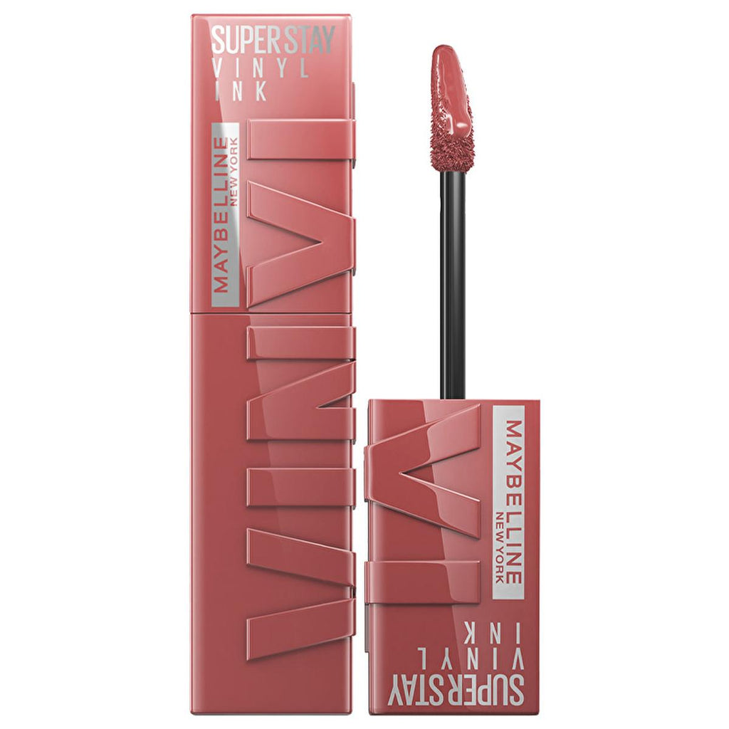 Maybelline New York Super Stay Vinyl Ink Liquid Lipstick - Long-Lasting Cheeky Shade Lip Color