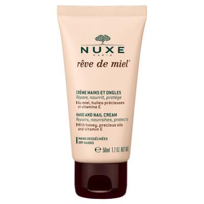 Nuxe Reve de Miel Hand and Nail Cream: Natural Repair for Dry, Damaged Hands - Moisturizing, Anti-Aging Hand Care