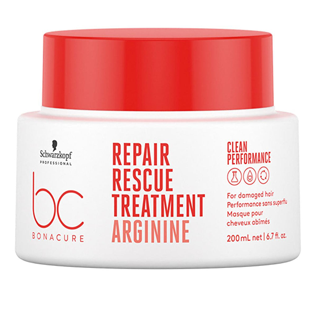 Bonacure Clean Rescue Hair Mask: Intensive Repair for Damaged Hair, Vegan & Silicone-Free - Deep Conditioning & Breakage Treatment