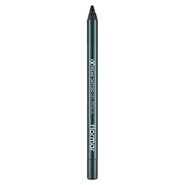 Flormar Extreme Tattoo Gel Eyeliner Pencil - Waterproof, Long-Lasting Eye Makeup Gel Pencil for Intense Color