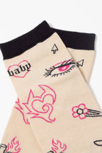 TheRanok.com Cotton Socks Conte Happy 605 - Baby Love — alternative angle