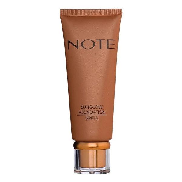 Note Sunglow SPF 15 Bronzing Foundation Makeup - Lightweight, Natural-Looking Coverage