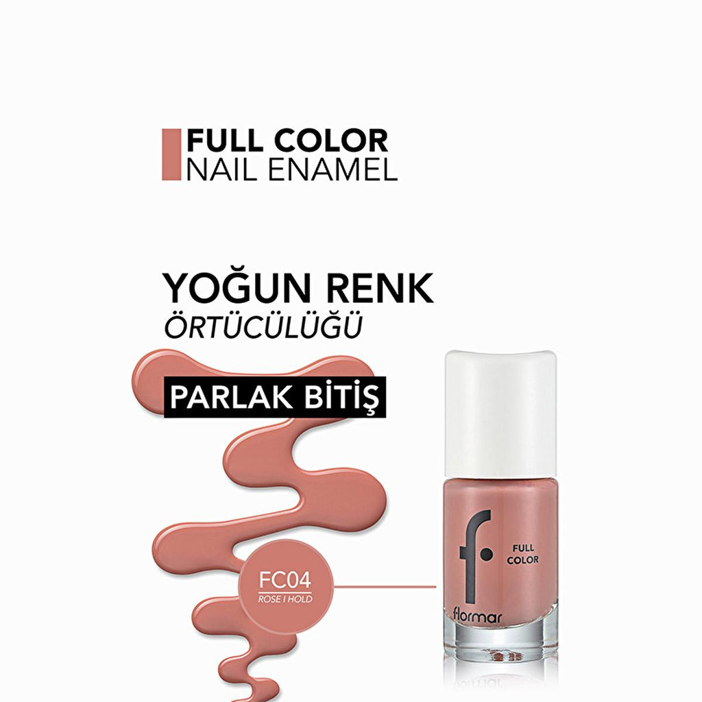 Flormar Full Color Extra High Pigment Nail Polish