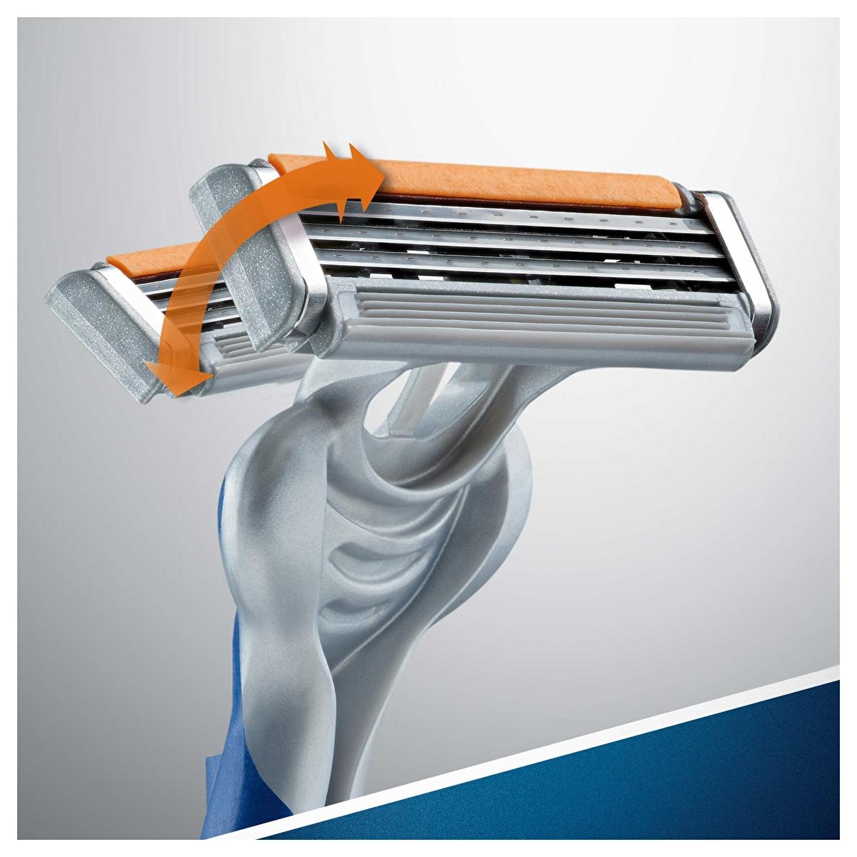 Gillette Blue3 Disposable Razor for Men - Comfort Shaving with 3 Chrome-Coated Blades