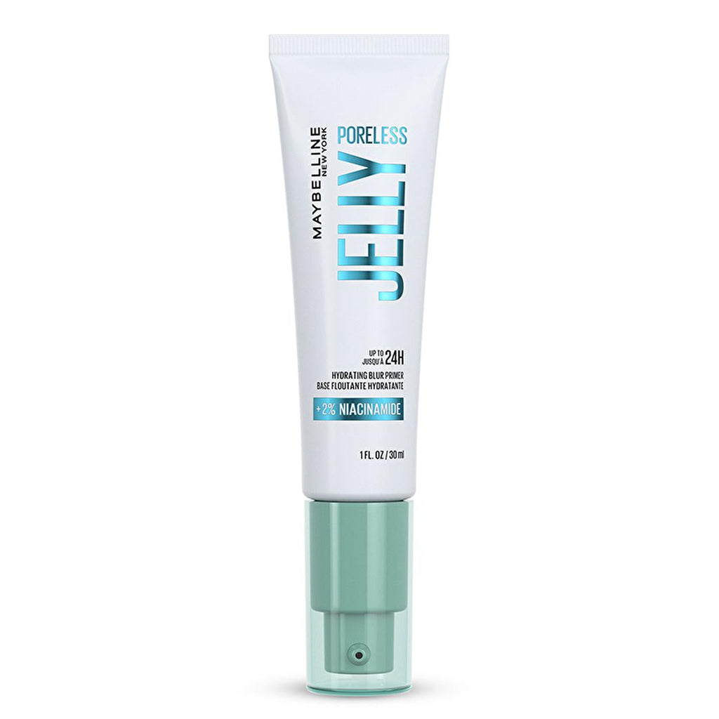 Maybelline New York Poreless Jelly Makeup Base: Minimize Pores, Hydrate, & Extend Makeup Wear with Niacinamide for Flawless Skin.