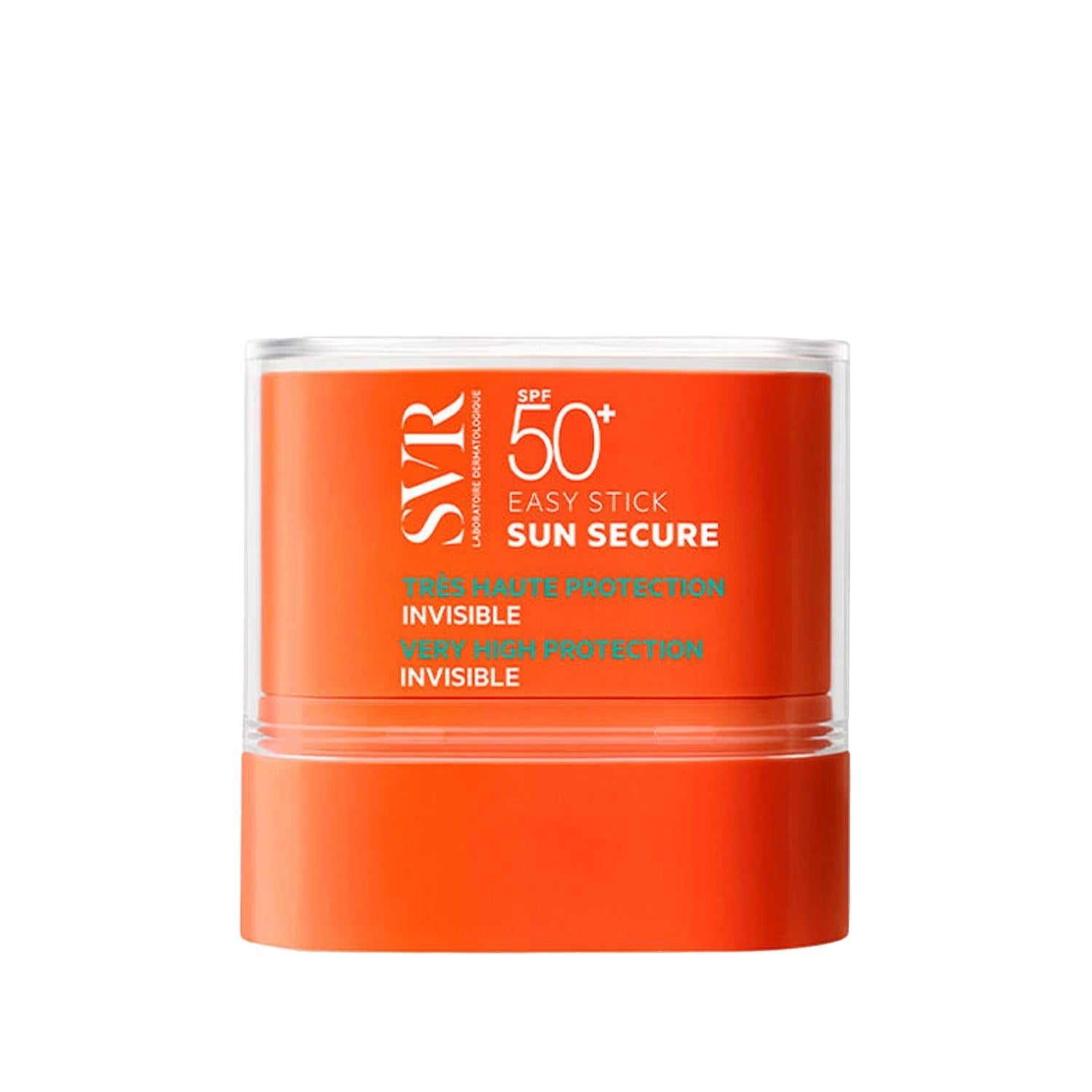 SVR Sun Secure Easy Stick SPF 50+ Sunscreen Stick for Sensitive Skin - Portable Sun Protection