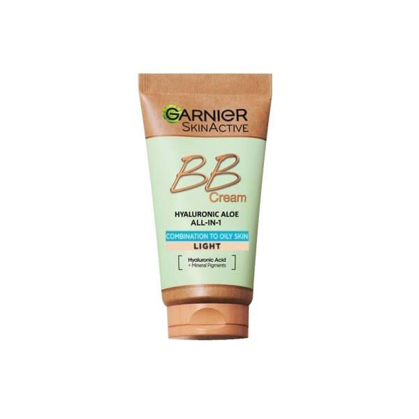 Garnier BB Cream for Mixed & Oily Skin - Hydrating, Natural Coverage with Hyaluronic Acid & Aloe Vera