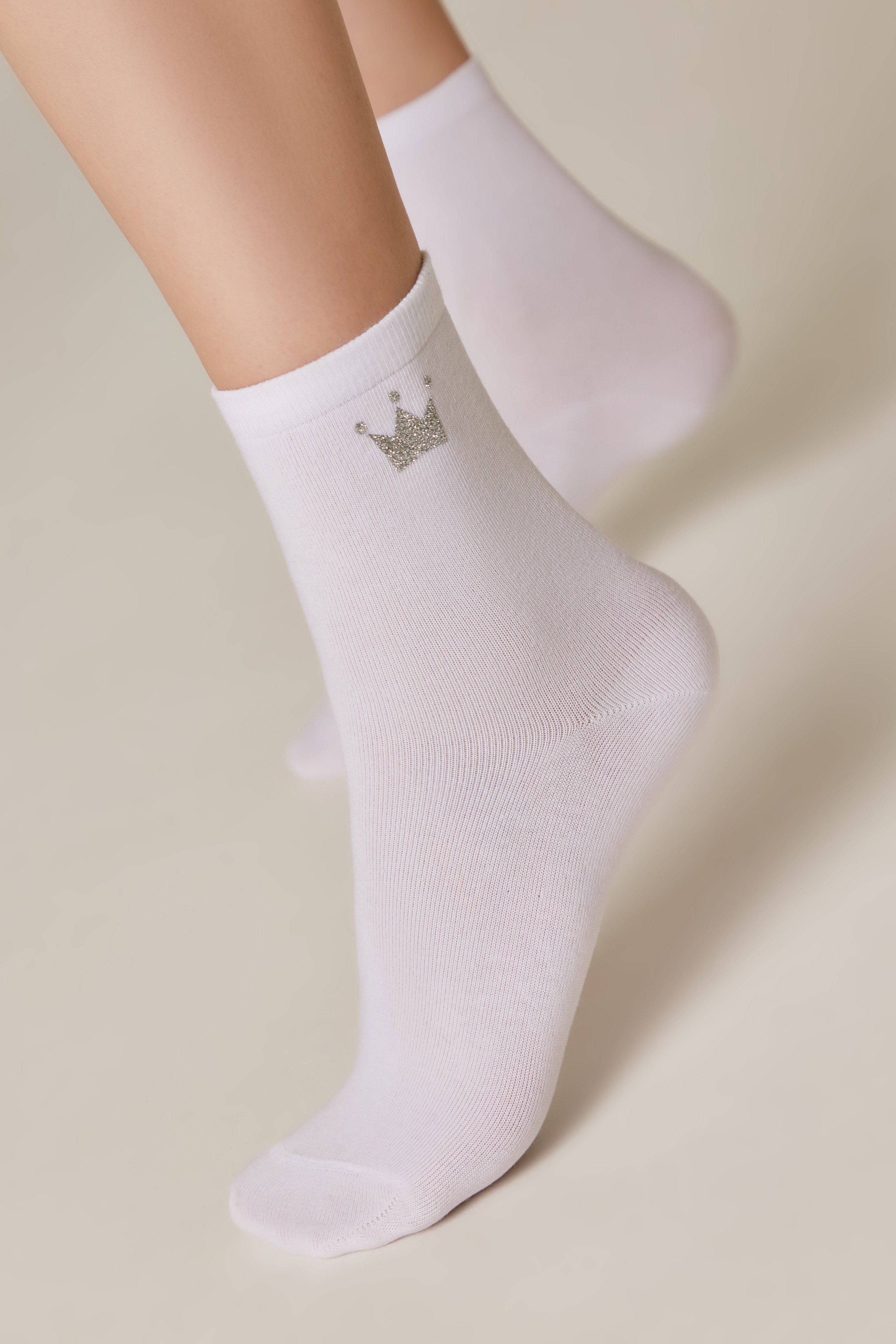 TheRanok.com Conte Cotton Socks Classic - 430 Queen — in-use photo