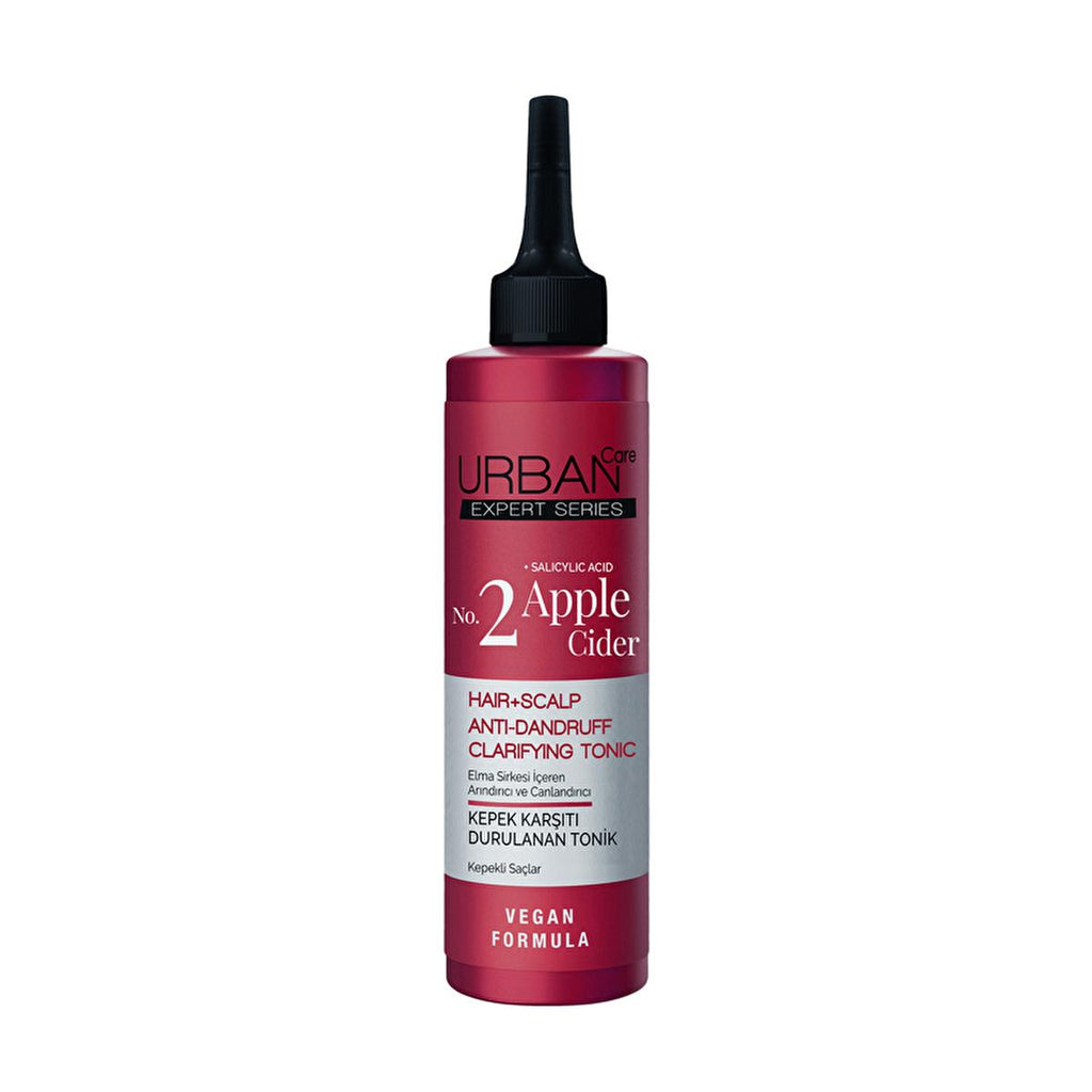 Urban Care Anti-Dandruff Hair Tonic with Apple Cider Vinegar & Salicylic Acid - Vegan, Natural Scalp Treatment