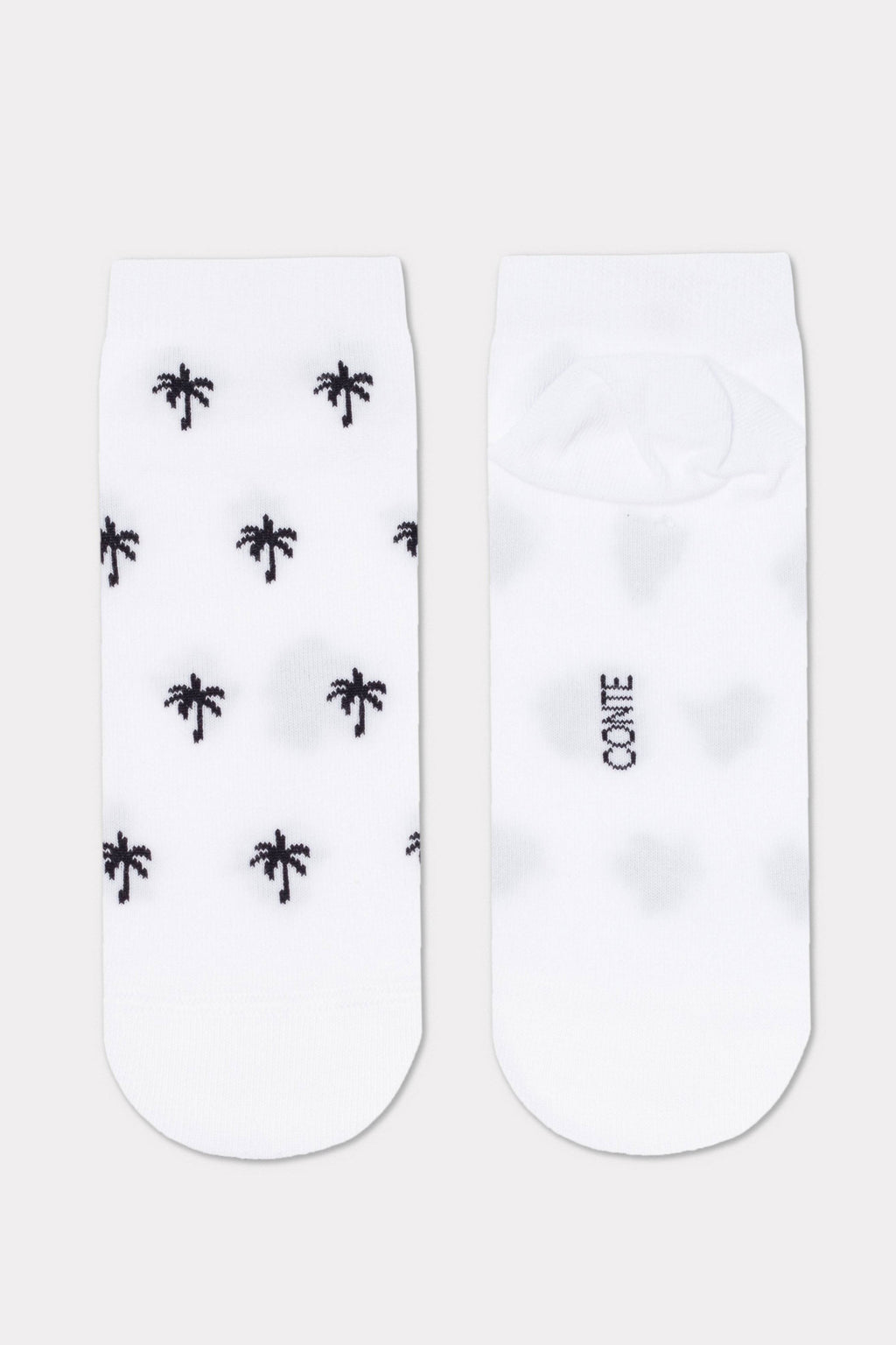 TheRanok.com Cotton Ankle Socks Conte Active - 589 Palm Trees — alternative angle