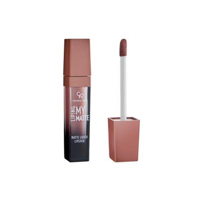 Golden Rose Liquid Matte Lipstick - Long Lasting Color & Moisturizing Formula