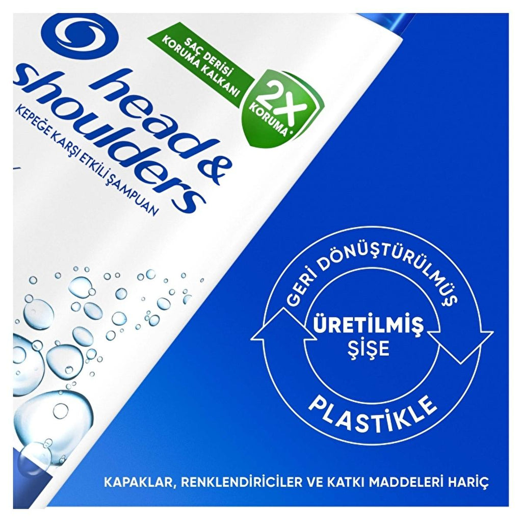 Head & Shoulders Anti-Dandruff Shampoo - Dermatologically Tested, 11.16 fl oz - Anti-Dandruff Relief & Eco-Friendly Packaging