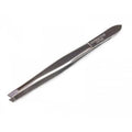 Nascita Professional Slanted Tip Stainless Steel Tweezers for Ingrown Nail Care - High-Quality Grooming Tool