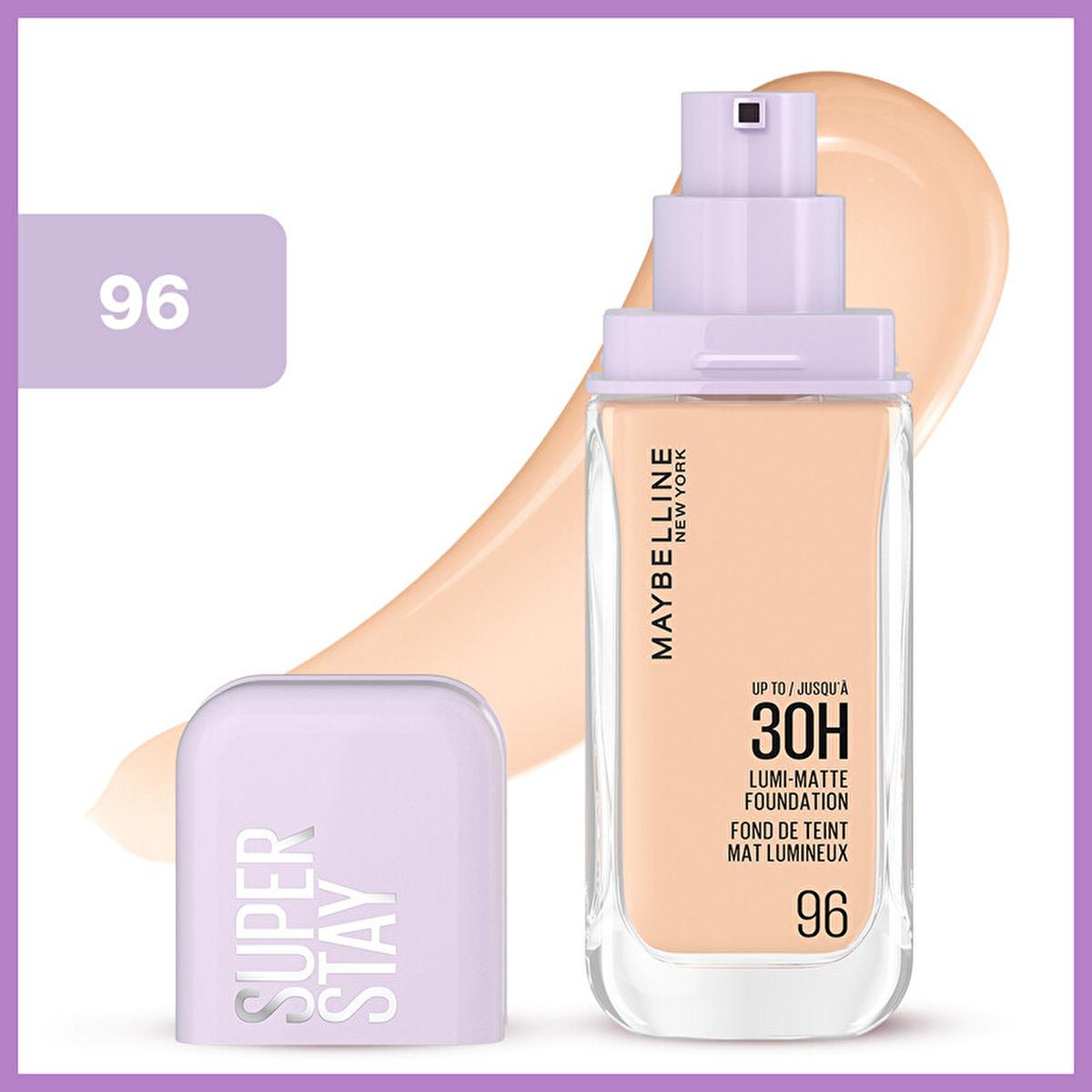 Maybelline Super Stay Lumi Matte Foundation: 30-Hour Lightweight, Natural Matte Coverage for Flawless Skin