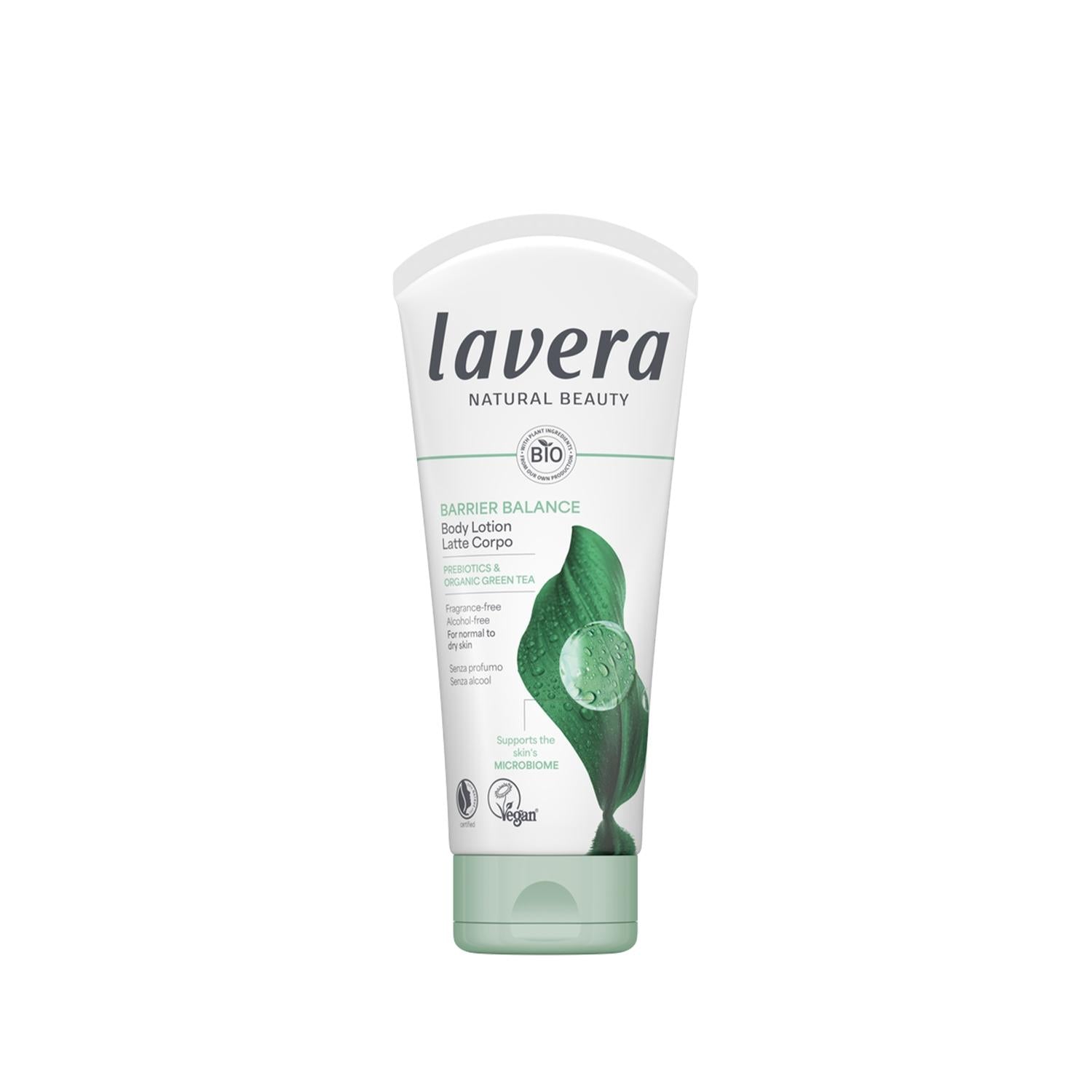 Lavera Barrier Balance Body Lotion - 6.76 fl oz - Moisturizing, Balancing, and Natural Lotion for Sensitive Skin