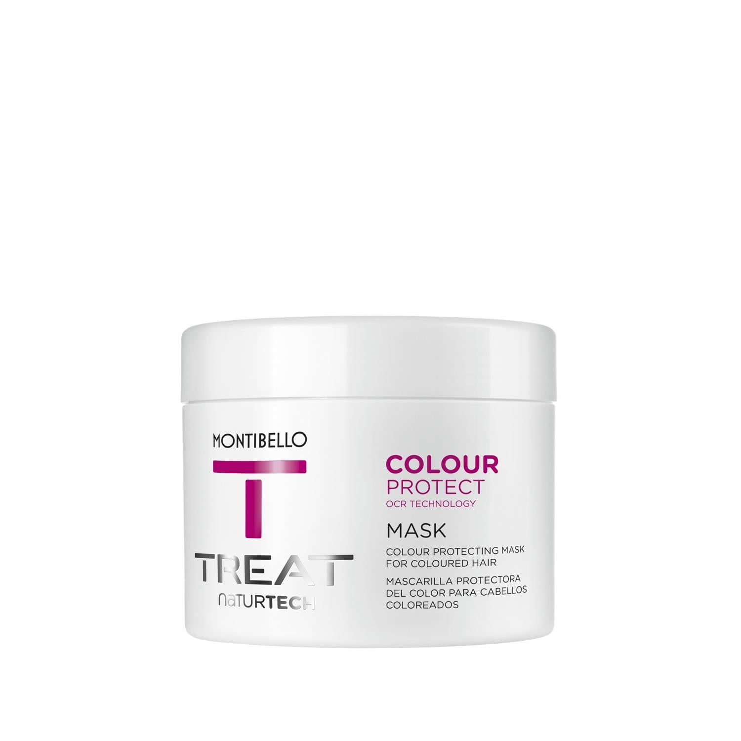 Montibello Naturtech Colour Protect Hair Mask - 500ml, Natural & Organic Ingredients for Color-Treated Hair