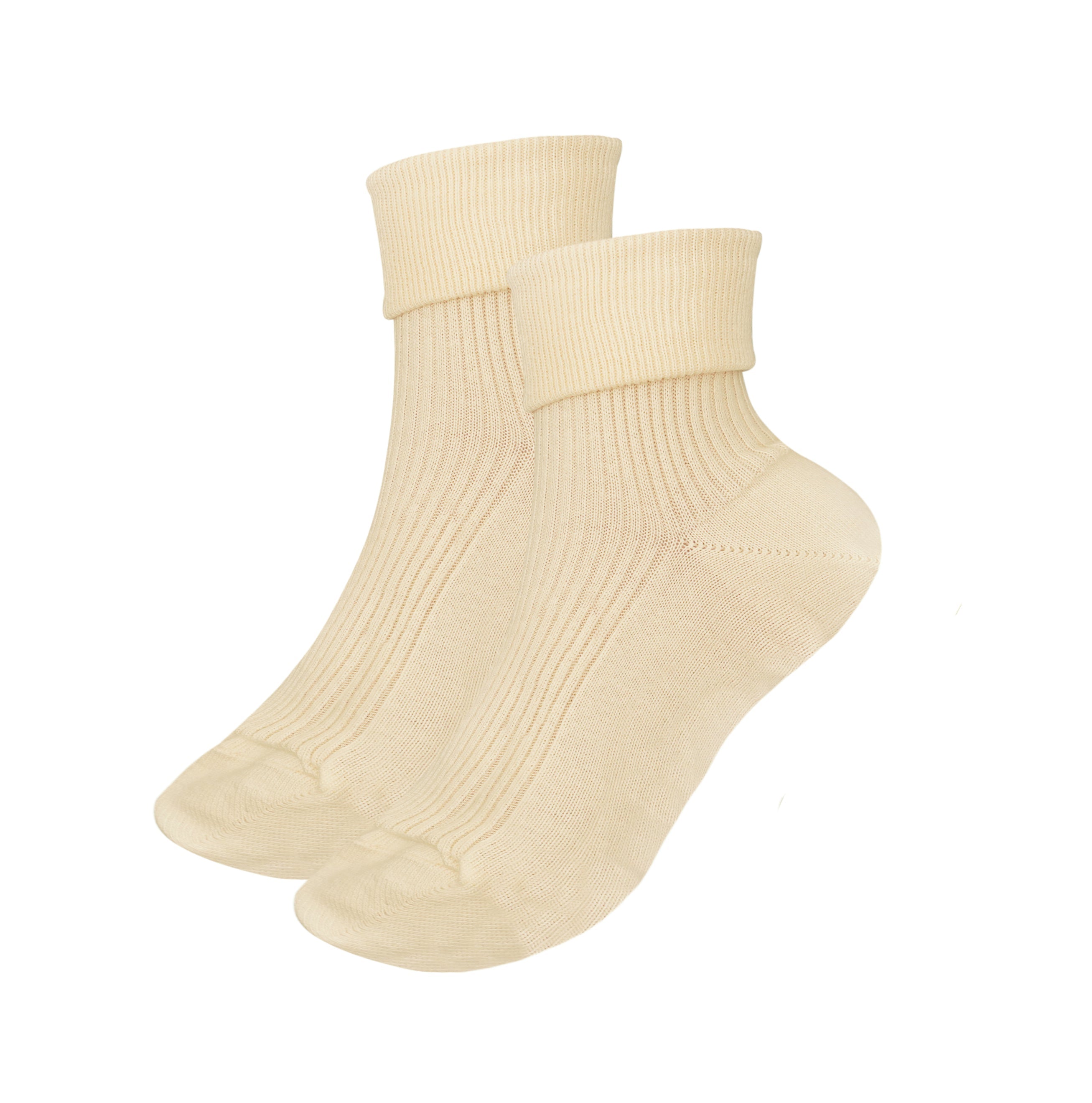 tittimitti tittimitti® 100% Organic Combed Cotton Women's Socks. 1 Pair. Made in Italy. — side view