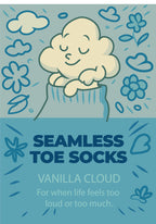 ParkerandTalia SmoothToe™ Ankle Single Pair/ Build your own Bundle — sensory-friendly socks — size reference