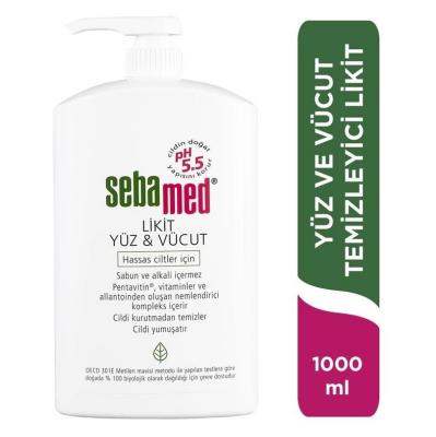 Sebamed Liquid Face & Body Wash - 1000 ml
