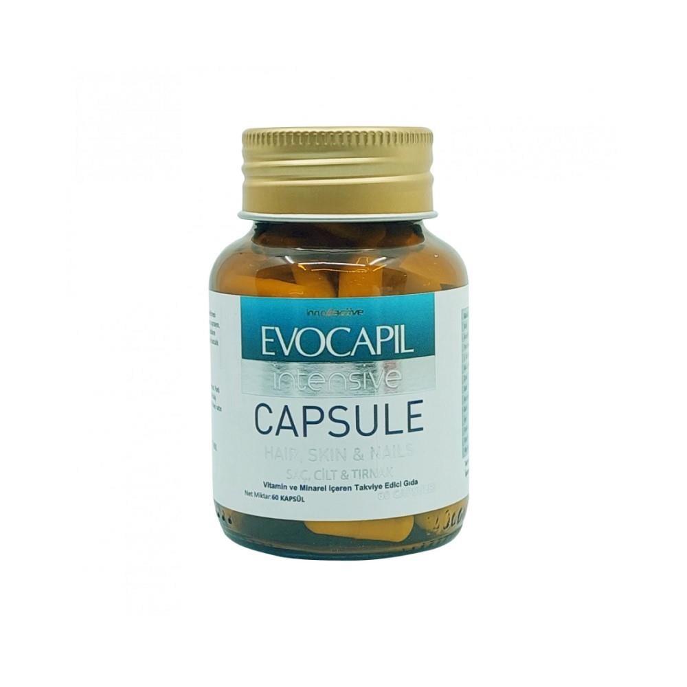 Evocapil Hair Health Supplement - 60 Capsules | Biotin, L-Cystine, Vitamins for Hair Growth